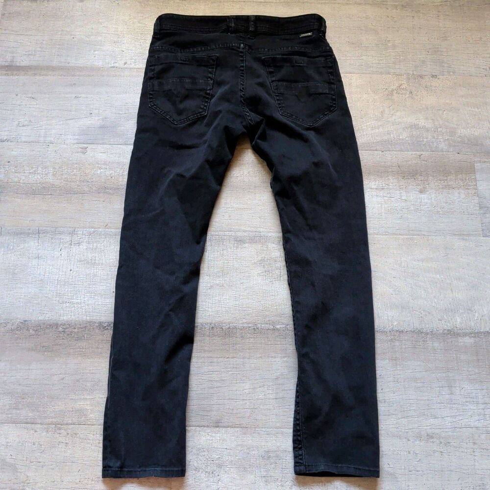 ​Diesel Thommer Slim Skinny Jeans Men's 30x32 Black Stretch Denim Pants - Picture 6 of 8